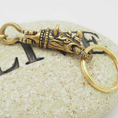 Cool Brass Rhino Mens 19'' Rock Wallet Chain Biker Pants Chain Jeans Chain Jean Chain for Men - imessengerbags
