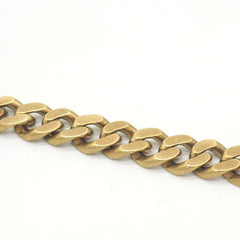 Badass Skull Gold Brass 19'' Pants Chain Wallet Chain Trucker Wallet Chain for Men - imessengerbags