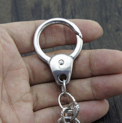 Badass anchor Stainless Steel Mens Rock Punk Motorcycle Pants Chain Wallet Chain Long Key Chain For Men - imessengerbags