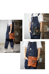 Vintage Tan Handmade LEATHER MEN'S Side BAG Courier Bag MESSENGER BAG Black Leather Postman BAG FOR MEN - imessengerbags