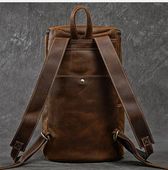 Retro Brown Leather Mens 14