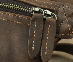 Cool LEATHER MENS FANNY PACK FOR MEN BUMBAG Vintage WAIST BAG for Men