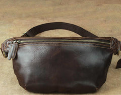 Cool LEATHER MENS FANNY PACK FOR MEN BUMBAG Vintage WAIST BAG for Men