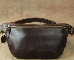 Cool LEATHER MENS FANNY PACK FOR MEN BUMBAG Vintage WAIST BAG for Men