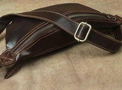 Cool LEATHER MENS FANNY PACK FOR MEN BUMBAG Vintage WAIST BAG for Men
