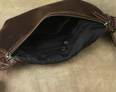 Cool LEATHER MENS FANNY PACK FOR MEN BUMBAG Vintage WAIST BAG for Men