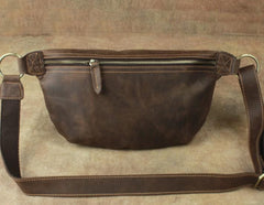 Cool LEATHER MENS FANNY PACK FOR MEN BUMBAG Vintage WAIST BAG for Men