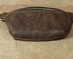 Cool LEATHER MENS FANNY PACK FOR MEN BUMBAG Vintage WAIST BAG for Men
