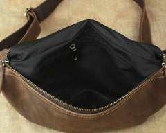 Cool LEATHER MENS FANNY PACK FOR MEN BUMBAG Vintage WAIST BAG for Men