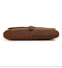 Vintage LEATHER MENS BRIEFCASE BUSINESS Bag VINTAGE 14inch Laptop SHOULDER BAG HANDBAGS FOR MEN - imessengerbags