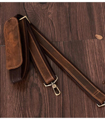 Vintage LEATHER MENS BRIEFCASE BUSINESS Bag VINTAGE 14inch Laptop SHOULDER BAG HANDBAGS FOR MEN - imessengerbags