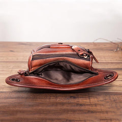 Cool Leather Men's Belt Pouch Waist Bag Small Side Bag Drop Leg Bag For Men - imessengerbags