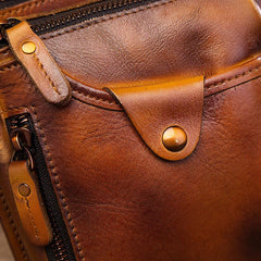 Cool Leather Men's Belt Pouch Waist Bag Small Side Bag Drop Leg Bag For Men - imessengerbags