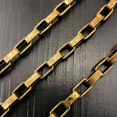 Cool Brass Gold Mens Wallet Chain Biker Wallet CHain Pants Chain Jeans Chain Jean Chain For Men - imessengerbags