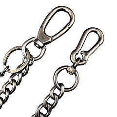 Cool Silver Mens STAINLESS STEEL Pants Chain Wallet Chain Long Biker Wallet CHain For Men - imessengerbags