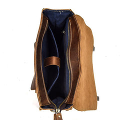 Cool Leather Mens Briefcase Handbag Backpack Satchel Backpack Travel Backpack for Men - imessengerbags