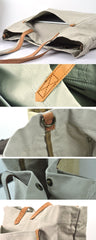 Simple Canvas Mens Womens Tote Shoulder Bags Messenger Handbag Camel Tote Side Bag For Men and Women - imessengerbags