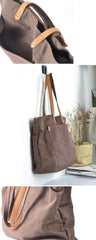 Simple Canvas Mens Womens Tote Shoulder Bags Messenger Handbag Camel Tote Side Bag For Men and Women - imessengerbags
