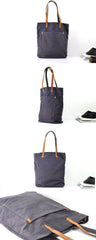 Simple Canvas Mens Womens Shoulder Tote Bag Messenger Bag Tote Handbag Side Bag For Men and Women - imessengerbags