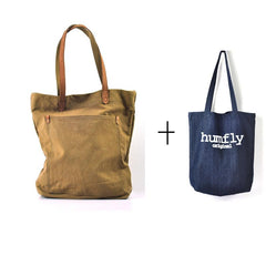 Simple Canvas Mens Womens Shoulder Tote Bag Messenger Bag Tote Handbag Side Bag For Men and Women - imessengerbags