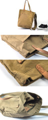 Simple Canvas Mens Womens Shoulder Tote Bag Messenger Bag Tote Handbag Side Bag For Men and Women - imessengerbags