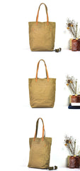 Simple Canvas Mens Womens Shoulder Tote Bag Messenger Bag Tote Handbag Side Bag For Men and Women - imessengerbags