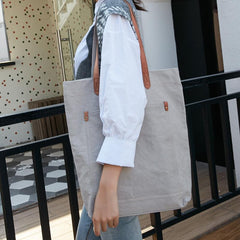 Simple Canvas Mens Womens Shoulder Tote Bag Messenger Bag Tote Handbag Side Bag For Men and Women - imessengerbags