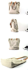 Simple Canvas Mens Womens Shoulder Tote Bag Messenger Bag Tote Handbag Side Bag For Men and Women - imessengerbags