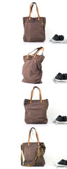 Simple Canvas Mens Womens Shoulder Tote Bag Messenger Bag Tote Handbag Side Bag For Men and Women - imessengerbags