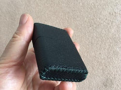 Cool Black Leather Mens Classic Zippo Lighter Case Handmade Standard Zippo Lighter Holder for Men - imessengerbags