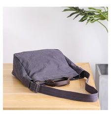 Canvas Mens Womens Large Side Bag Postman Bag Handbag Tote Bag Messenger Bag for Men