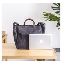 men's tote bag for work Canvas Mens Tote Bag Canvas Tote Bag for Men Tote Bag On Shoulder Mens Shoulder Bag Tote