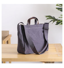 Canvas Mens Womens Large Side Bag Postman Bag Handbag Tote Bag Messenger Bag for Men