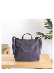 Canvas Mens Womens Large Side Bag Postman Bag Handbag Tote Bag Messenger Bag for Men