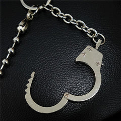 Fashion Silver Mens Long Pants Chain Biker Wallet Chain Beaded Trousers Chain For Men - imessengerbags