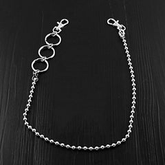 SOLID STAINLESS STEEL BIKER Mens Womens PANTS CHAIN Jeans Chain Jean Chain Biker Wallet Chain FOR MEN - imessengerbags