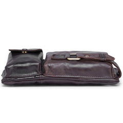Cool LEATHER MENS BELT BAG FANNY BACK WAIST BAGs FANNY BAGS FOR MEN - imessengerbags