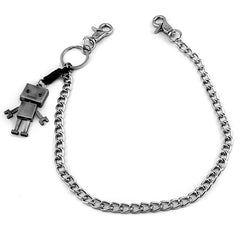 Cool Robot Silver Mens Pants Chain Biker Wallet Chain Jeans Chain Jean Chain Wallet Chain For Men - imessengerbags