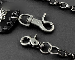 Solid Stainless Steel Chinese Dragon Wallet Chain Cool Punk Rock Biker Trucker Wallet Chain Trucker Wallet Chain for Men