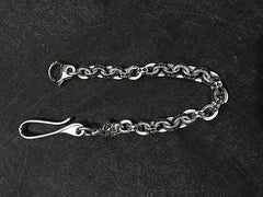 Solid Stainless Steel Cool Punk Rock Skull Wallet Chain Biker Trucker Wallet Chain Trucker Wallet Chain for Men