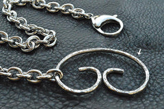 Solid Stainless Steel Cool Punk Rock Wallet Chain Biker Trucker Wallet Chain Trucker Wallet Chain for Men