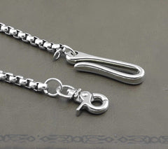 Solid Stainless Steel Long Wallet Chain Cool Punk Rock Biker Trucker Wallet Chain Trucker Wallet Chain for Men