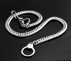 Solid Stainless Steel Skull Wallet Chain Cool Punk Rock Biker Trucker Wallet Chain Trucker Wallet Chain for Men