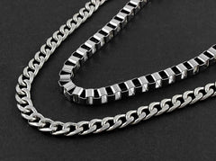 Solid Stainless Steel Wallet Chain Cool Punk Rock Biker Trucker Wallet Chain Trucker Wallet Chain for Men - imessengerbags