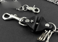 Solid Stainless Steel Wallet Chain Cool Punk Rock Biker Trucker Wallet Chain Trucker Wallet Chain for Men - imessengerbags