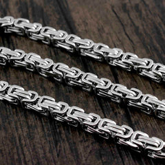 Cool Silver Dragon Stainless Steel Wallet CHain Long Biker Wallet CHain Jeans Chain Jean Chain For Men - imessengerbags