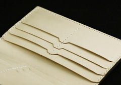 Handmade Leather Tooled Floral Mens Long Wallet Cool Leather Wallet Clutch Wallet for Men - imessengerbags