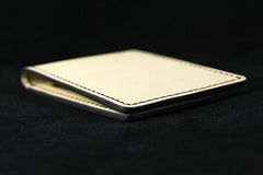 Handmade Leather License Wallet Mens Card billfold Wallet Cool Leather Wallet Slim Wallet for Men - imessengerbags