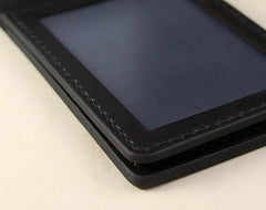 Handmade Leather Tooled Predator License Wallet Mens Card billfold Wallet Cool Leather Wallet Slim Wallet for Men - imessengerbags