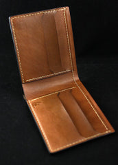 Handmade Leather Tooled Metallica Mens billfold Wallet Cool Leather Wallet Slim Wallet for Men - imessengerbags